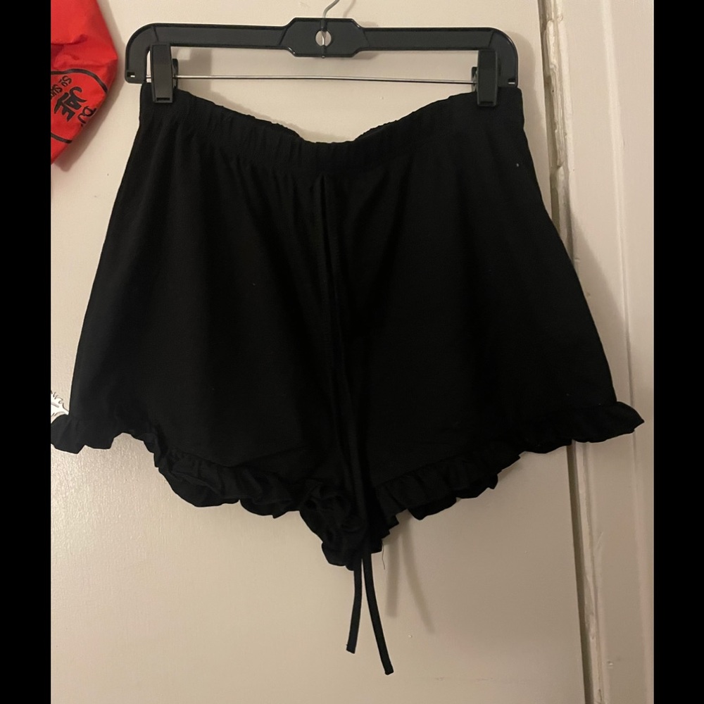 Black shorts